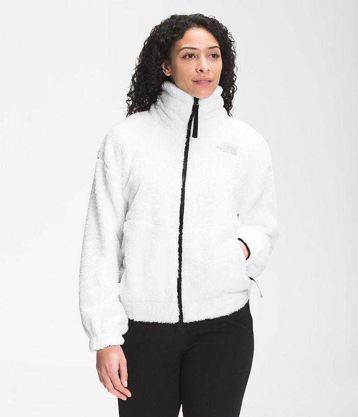 The North Face Softshell Μπουφαν Ασπρα Γυναικεια Osito Expedition Φερμουάρ - Greece 3984HCOGU